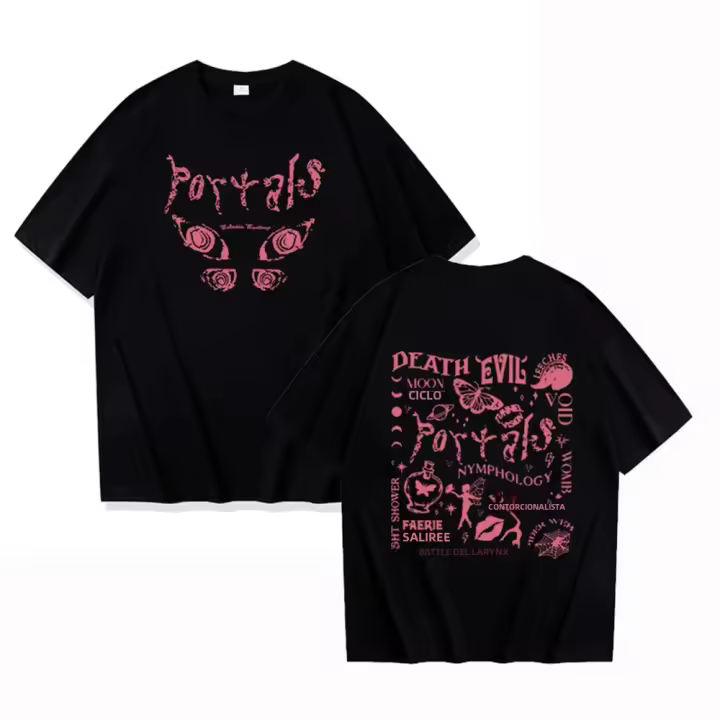 Camiseta Vintage Melanie Martinez Estilo Calle Unisex Para Hombres Y Mujeres Hip Hop Tops Accesorio Mejor Para Fans De La Música - 1