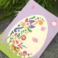 Cortadores De Metal Para Decoración De Pascua Conejos Conejitos Y Huevo Múltiples Uso En Scrapbooking Álbumes De Fotos Y Cartas DIY - details 41
