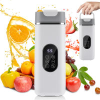 Batidor De Frutas Portátil 420ML 12 Hojas Recargable USB Mezclador De Smoothies 2 En 1 Botella De Cocina Herramienta De Alimentos - details 0