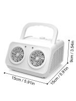 Máquina De Burbujas Eléctrica Portátil De Doble Agujero Con 26 Agujeros Sin Batería Ni Agua Para Burbujas Juguete Para Fiestas Al Aire Libre Para Niños De 3-6 Años - details 10