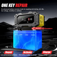 Cargador Automático Inteligente De Batería 12V/20A 24V/10A Maintener Para Coche Y Motocicleta Con Pantalla LCD AGM Y Ácido Plomo - details 19