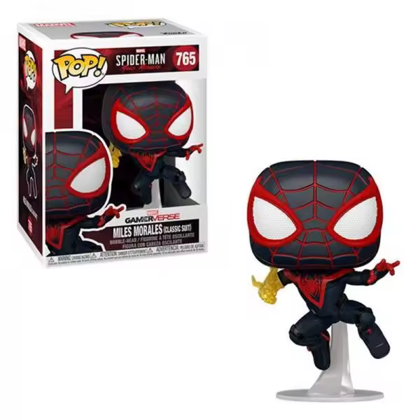 Funko Pop! Juegos: Miles Morales Clásico - Spider-Man Figura de Colección - 1