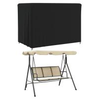 vidaXL Cubierta de columpio de jardín Oxford 420D negro 220x150x150 cm - details 1