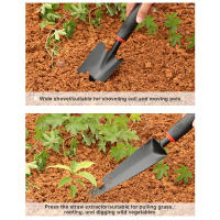 Shovel/Hoe/Rake De Hierro Multifuncional Para Jardinería Herramienta De Plantación Doble Cara Para Rascar Plantar Y Transplantar - details 2