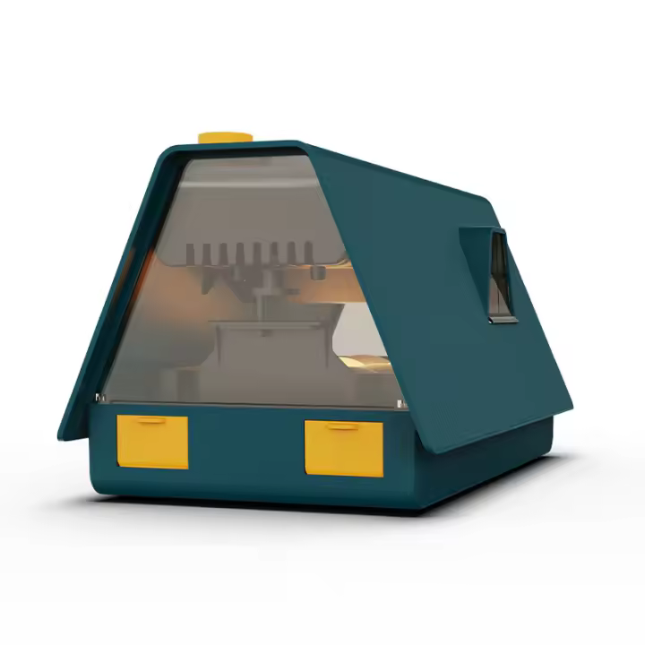 Incubador Integrado Inteligente Para Aves Small House Atmosphere Lights Con Pollos Y Patos Plástico Material De Alta Calidad - 1
