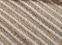 ALFOMBRA YUTE Y LANA INES CLARA - LINEA PARALELA - details 2