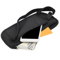 Bolsa De Cintura Invisible Para Viaje Seguridad Monedero Bolsa De Dinero Bolsa De Pecho Material Polyester Unisex Estilo Moda - details 3