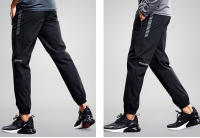 Pantalones Deportivos Para Hombre Con Bolsillos Y Cierre De Cremallera Pantalones De Correr Y Entrenamiento De Secado Rápido Fitness Casuales - details 4