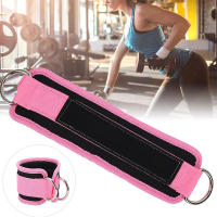 1Pcs Tirantes De Tobillo Ajustables Para Ejercicios De Fuerza Y Fitness Con Anillo D Soporte Para Entrenamiento En Casa Y Gimnasio - details 4