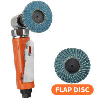 Mini Polidor De Ángulo 90 ° 1/4" Máquina De Grabado Pneumática Para Pulido Y Molienda Con Disco De Arena Y Abrazaderas Rotativas De Abrasivos - details 10