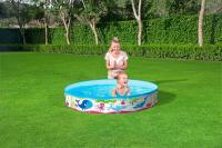 Piscina Infantil para Niños Redonda 152x30 cm, Fácil Montaje, Resistente y Segura Bestway Rígida - details 6