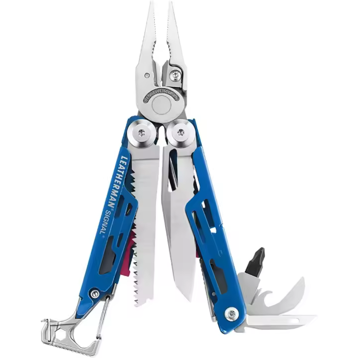 Leatherman Multiherramienta Signal Nylon Sheath Azul - 1