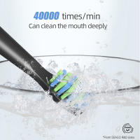 SEAGO Cepillo De Dientes Eléctrico Sonic Recargable Con 4 Modos Y 3 Cabezas De Repuesto Portátil Para Viajes Tiempo Inteligente De 2 Minutos Regalo Para Adultos - details 3