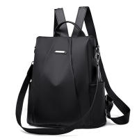 Mochila Casual Para Mujer 2023 Nylon Sólido Bolsa Escolar Moda Con Correa Desmontable Bolsa De Hombro Estilo Preppy - details 10