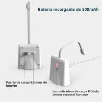 Lámpara Nocturna De Inodoro Con Sensor De Movimiento Y Proyector De Estrellas 7 Colores Recargable Decoración LED Para Baño Y Lavadero - details 6