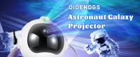 Lámpara De Noche Proyectora De Astronauta Sentado Nuevo Luna Con Nebulosa Estelar Decorativa Para Habitación De Niños Luz Atmosférica De Estrella - details 2