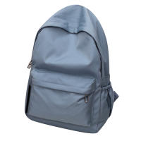 Mochila Escolar Para Mujer Impermeable De Gran Capacidad Con Cierre De Cremallera Suave Color Sólido Casual Para Niñas Adolescentes Estudiante Suministro - details 38