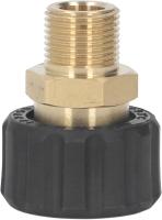 Adaptador de Lavadora, adaptador, conector de Manguera de Pistola, 5000 PSI, repuestos, macho G3/8 en hembras M22, 15 mm - details 0