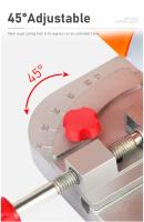 Máquina De Corte Micro 45 Grados Mini Sábanca Herramienta DIY Para Corte De Madera Plástico Cobre En Miniatura Para Bricolaje - details 6