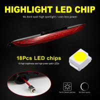 Luz Trasera LED Para Audi TT MK2 2007-2014 Reflector Central De Coche Lámpara De Foco Lámpara De Cola Instalación Directa T10 Interface 12V 2400LM - details 1
