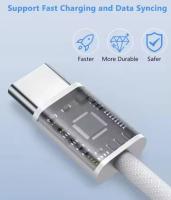 Cargador para Iphone 15, Carga Rápida de 35W con Cable de nailon USB C de 1M , - details 2