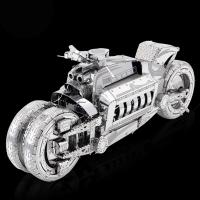 Kit De Modelos De Rompecabezas 3D De Metal Para Motocicleta DIY Puzle Láser Juguete Para Niños Material De Metal - details 3