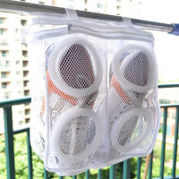 Bolsa De Limpieza Para Zapatos Organizador De Ropa Protector Antideformación Portátil Para Viaje Y Máquina De Lavado Material PA+PE - details 10