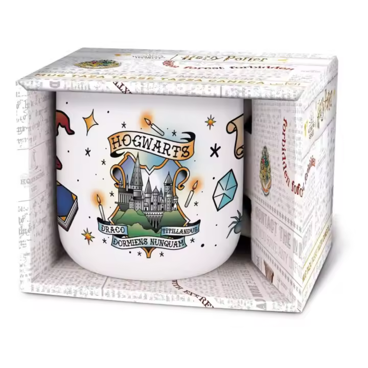 Taza Stort Mug Cerámica Harry Potter Símbolos Mágicos 400ml - 1