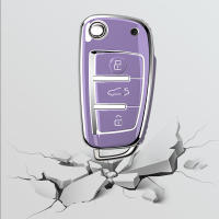 Funda De Llave De Coche Suave TPU Para Audi A1 A3 A6 A6L Q2 Q3 Q7 TTS R8 S6 RS3 Protector De Carcasa Accesorios De Coche - details 6