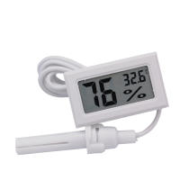Mini Termómetro Y Higrómetro Digital Para Caja De Réptiles Medidor De Temperatura Y Humedad Electrónico Con Pantalla Digital - details 2