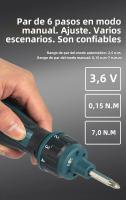 Destornillador Eléctrico Manual De Gran Torque 0.15-7 Nm Herramienta Eléctrica Mini Perforadora Con Mango Recto Y Set De Destornilladores Ratchets - details 3