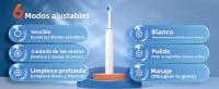 Cepillo De Dientes Eléctrico IPX7 Impermeable Con Cabeza De Limpieza High Frequency USB Recargable 6 Modos De Limpieza Para Blanqueamiento Y Masaje De Dientes - details 1