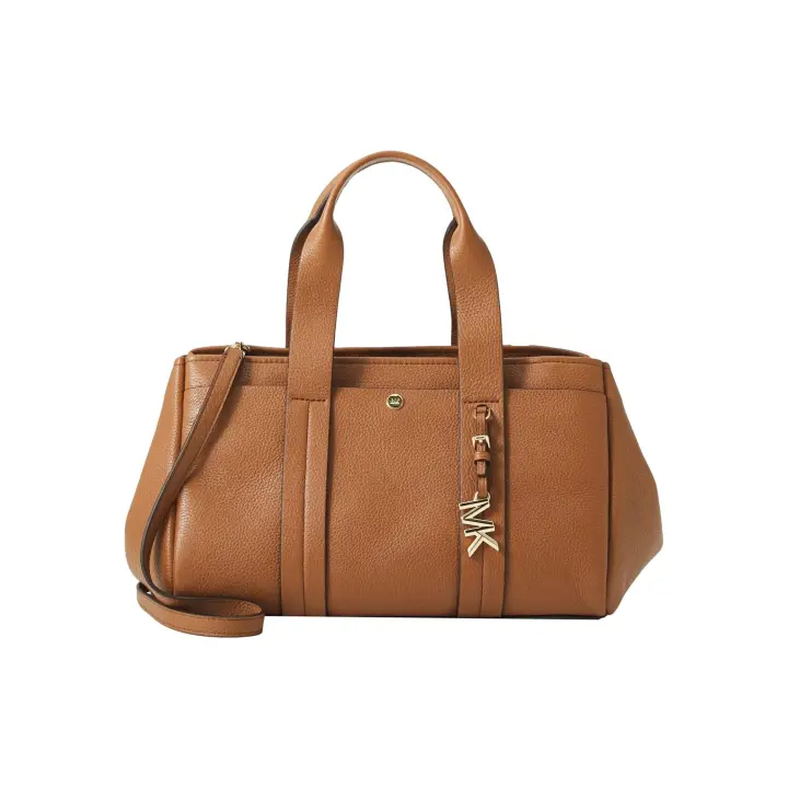 Bolso MICHAEL KORS Romee Sm Satchel de Piel Granulada Color Marrón - 1