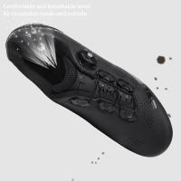 Zapatillas De Ciclismo Para Carretera Para Hombre Y Mujer Blanco Autolock Spd Zapatillas De Bicicleta MTB Ligero Planas Para Bicicleta De Montaña Zapatillas De Ciclismo - details 3