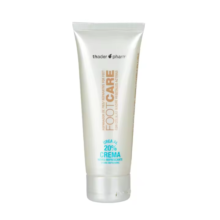 Thader Pharma Crema hidrorefrescante reparadora para pies con Urea al 20% Footcare, 75 ml - 1