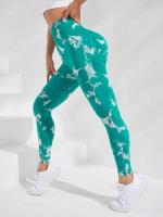 Pantalones De Yoga De Cintura Alta Sin Costuras Para Mujer Levanta Glúteos Pierna Larga Elasticidad Completa Fitness Running - details 8