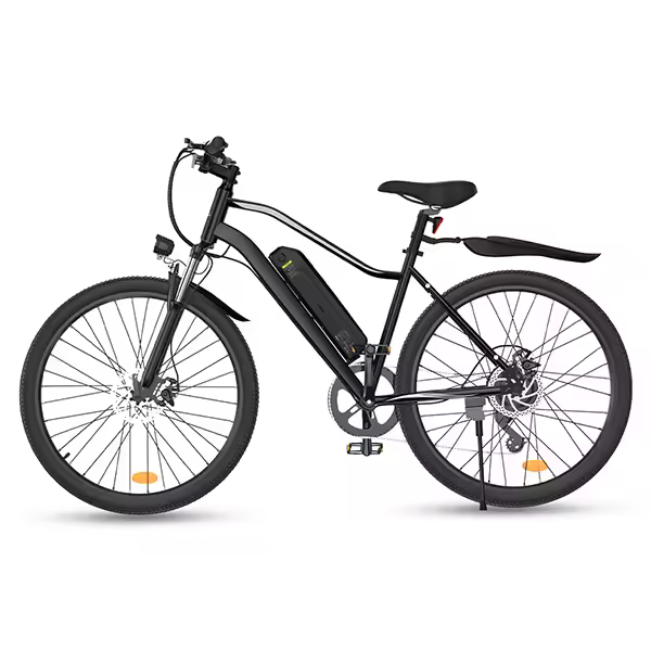 Bicicleta eléctrica EB3 de 26 pulgadas y 250 W, de montaña, con batería de litio extraíble de 36 V, para ciudad, 5 velocidades y 100 km de autonomía. - 1