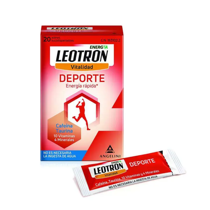 Leotron Fast Energy 20 Sobres - 1