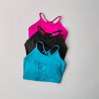 Sudadera Deportiva Para Mujer Con Almohadillas Fijas Alta Intensidad Running Yoga Secado Rápido Chaleco De Fitness Vestido De Gimnasio - details 0