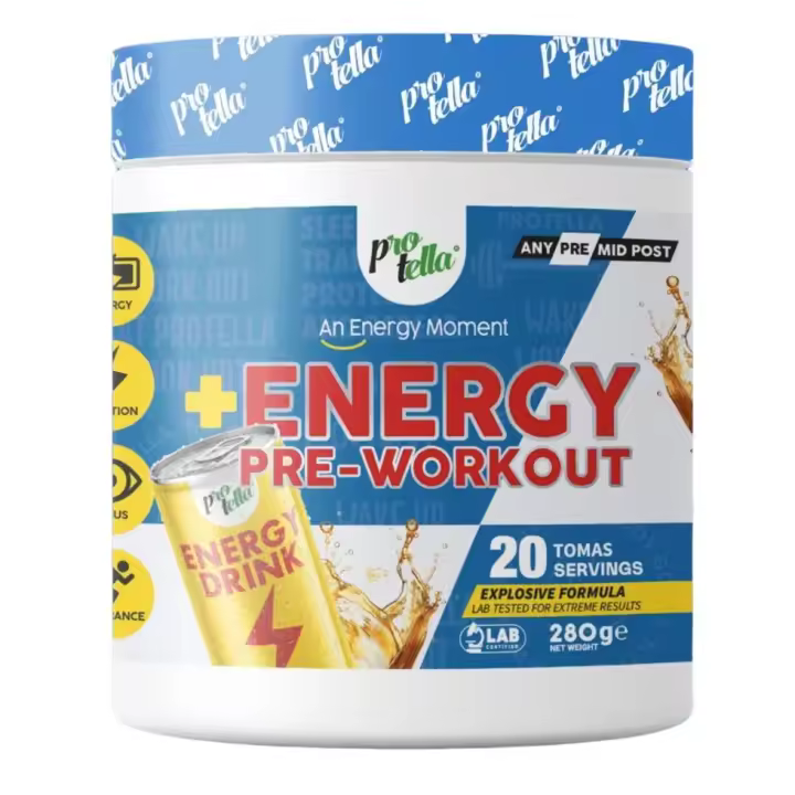 Preentrenamiento de Protella - Pre-Workout Sour Punch - 280g - 1
