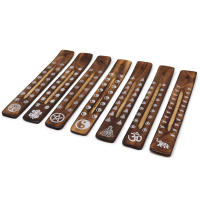 Viva Esencia – Porta Incienso de Madera de Mango Natural con Diseño Étnico Hecho a Mano | Ideal para Varillas | Ambienta tus Rituales con Estilo y Calma | AW Artisan Responsable en Europa - details 0