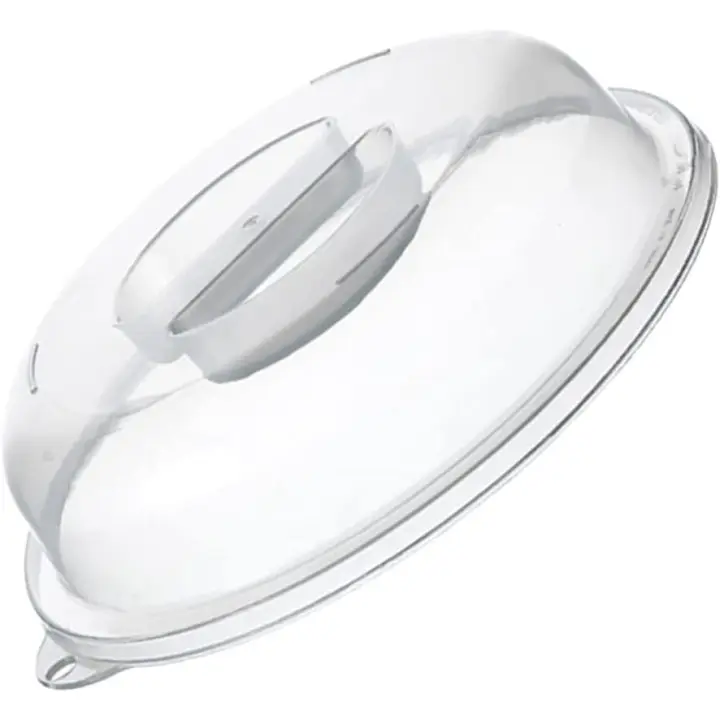 Horno de microondas Cubierta de alimentos Tapa de la placa de microondas Microondas Splatter Dish Guard Cover Dome Cubierta de comida clara Tapa de tapas - 1