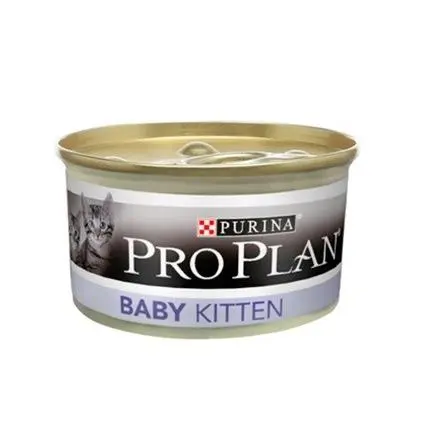 Pro Plan Baby Kitten Mousse de Pollo para Gatitos  Alimento húmedo para Gatitos - 1
