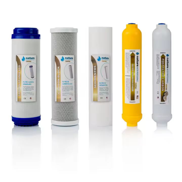 NATURE WATER PROFESSIONALS PACK 5 FILTROS OMOSIS INVERSA GOLD - 1