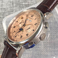 Reloj Mecánico Automático Para Hombre 42mm Acero Inoxidable 316L Con Indicador Día/noche Calendario Completo Date Día Mes Año Resistente Al Agua - details 3