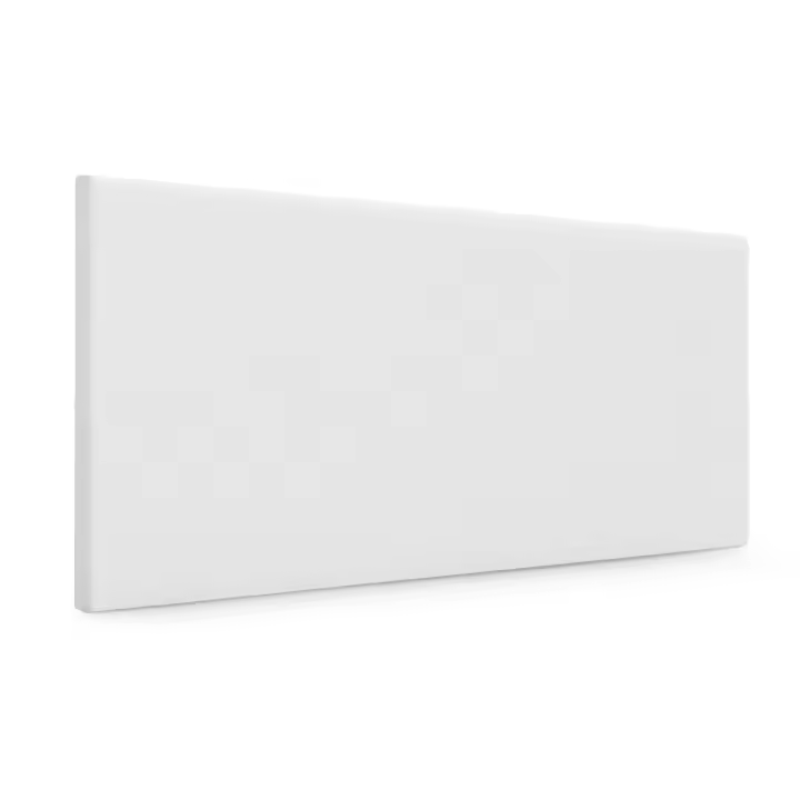 DHOME Cabecero de Lino Natural Liso Cabezal Tapizado Cama Dormitorio Moderno Top Trending (Blanco Lino) - 1