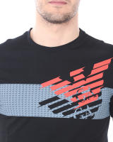 Emporio Armani EA7 Camiseta Hombre Negro 3HPT49PJQ9Z 1200 - details 4