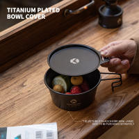 CAMPINGMOON Taza De Camping Con Manija Plegable Y Tapa De Acero Inoxidable 304 Para Cocina Al Aire Libre Utensilios De Cocina Plegables - details 3