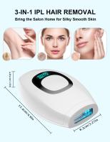 Dispositivo De Eliminación De Vello IPL 990000 Pestañas Láser Para Mujeres Eliminador De Vello Permanente Para Cuerpo Bikini Y Facial - details 20