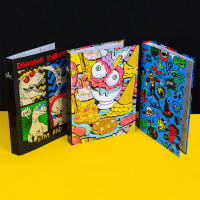 Carpeta con 2 Anillas en D Diseños, Tamaño A4, Lomo 4cm, Archivador Juvenil, Escuela, infantil, dibujos, escolar, archivador, documentos, hojas, recambios, actual, novedad, niños, cartón forrado, calidad, oferta, dinosaurios, urbano, adolescente - details 0
